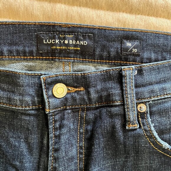 Lucky Brand Men's 221 Straight Leg Jeans Size 36/30 - Picture 3 of 6